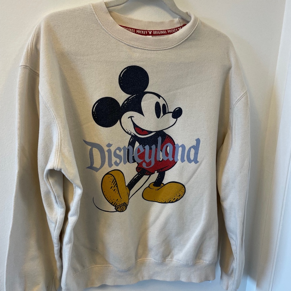 Disney Sweatshirt Unisex Mens M- Womens Large